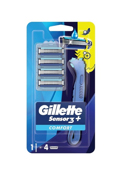Sensor3+ Comfort 4'lü Yedek Bıçağı Başlıklı Tıraş Makinesi