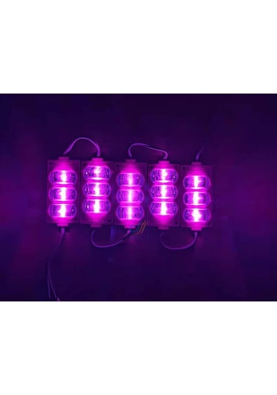 Yeni Nesil Modül Geniş(Yan)Açılı Güçlü Led Işık 3’Lü 12V (5 Adet)