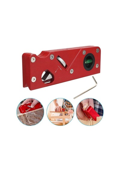 Terazili Köşe Omuz Rende Ayarlanabilir Derinlikli Ahşap Pah Rendesi Rox Wood 0104