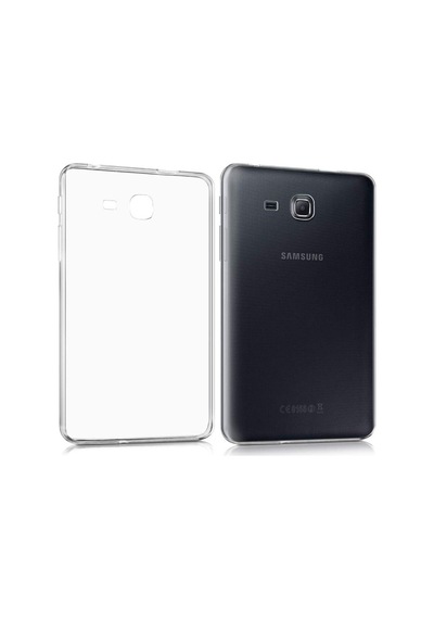 Samsung Uyumlu Galaxy Tab A T280 7" Kılıf Şeffaf Silikon Arka Kapak