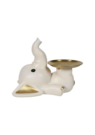Vitale Polyester Bej Tepsili Fil 22cm Ak.kz0042