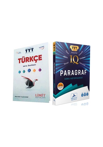 Limit Tyt Türkçe Ve Paraf Yayınları Paragraf Soru Kütüphanesi Seti 2 Kitap