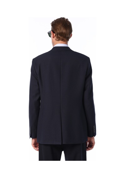 Fabrika Comfort Lacivert Erkek Mono Regular Fit Düz Ceket Fc4wm-ckt 2487