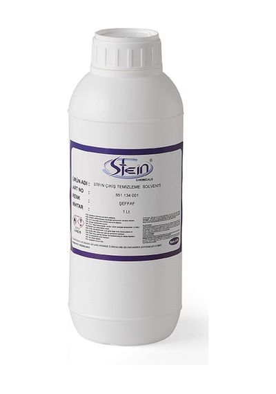 Stein Kenar Bantlama Makina Çıkış Temizleme Solventi 1 Lt.
