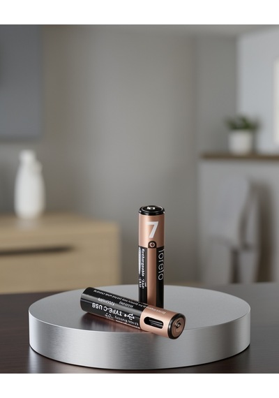 Usb Type-c Şarjlı Aaa Lityum Pil 1000+ Şarj Döngüsü Uczzzşarjlıpil