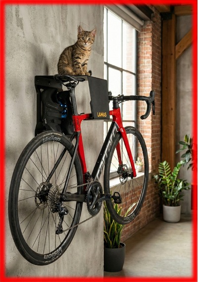 Bisiklet Duvar Askısı Bike Station Pro Metal Bisiklet Askı Standı Ve Aksesuar Düzenleyici