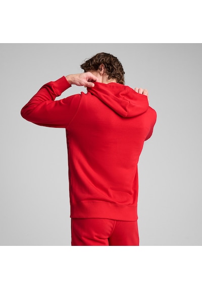 Puma Scuderıa Ferrarı Race Erkek Kapüşonlu Ceket 630182 02 Kırmızı