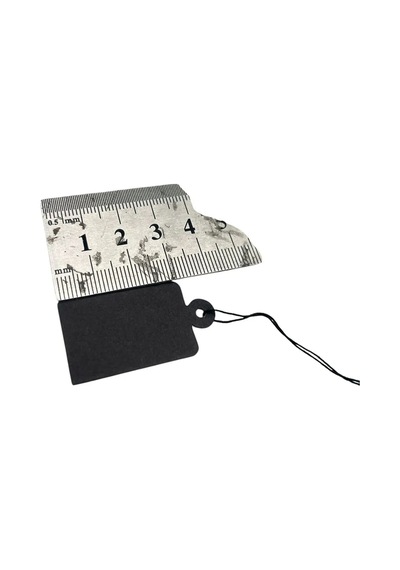Yerli Üretim Büyük Boy Siyah Renk 3/2cm 80 Adet Karton İpli Fiyat Etiketi Çok Renkli