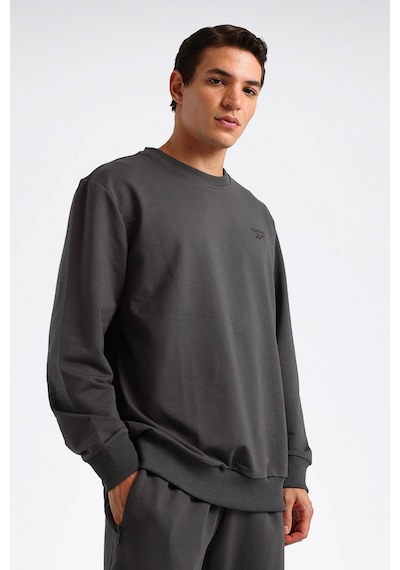 Reebok Sweatshirt Erkek Antrasit Nıkı Crew Gri