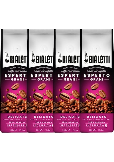 4 Adet Delicato 500 Gr Çekirdek Kahve Çekirdek Kahve