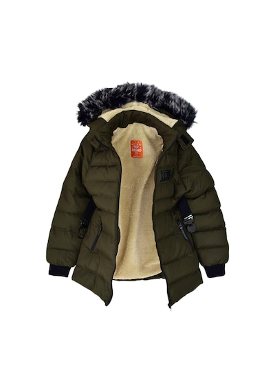 Kız Çocuk Kapüşonlu Kaban Bgl-st03449 001