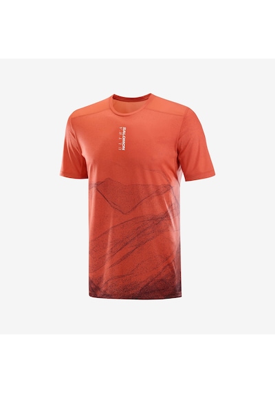 Salomon S/lab Ultra Erkek Koşu Tişört Burnt Sıenna Lc2449700 Turuncu