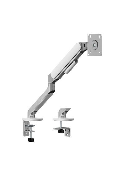 17-34" Lynx Series Gaz Pistonlu Monitör Kolu 10 Kg Kaldırma Vesa Uyumlu Stand Silver