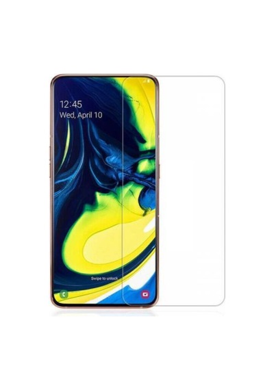 Samsung Uyumlu Galaxy A80 Nano Kırılmaz Ekran Koruyucu Esnek Cam