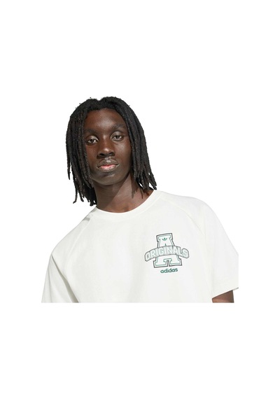 Adidas Erkek T-shirt Varsıty A Tee Ib7084 Beyaz