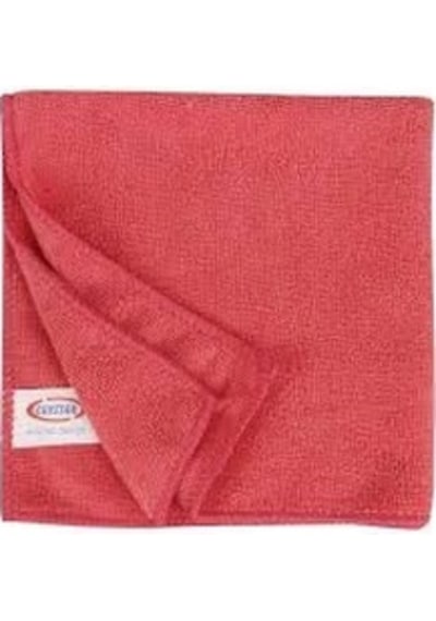 Ceymop Parlak Kırmızı Mikrofiber Bez 40x40 Cm Kırmızı