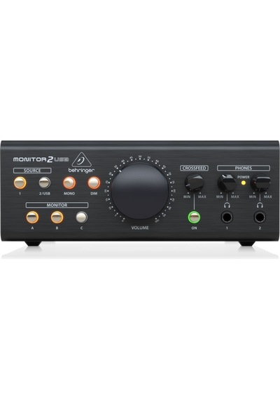 Behrınger Monıtor2 Usb Vca Kontrolü Ve Usb Ses Arayüzü İle Üst Dü