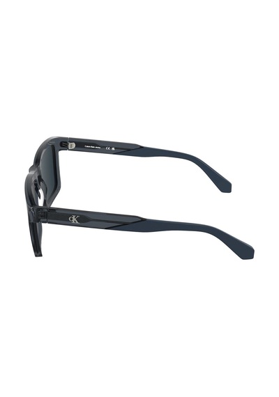 Calvin Klein Jeans Ckj 25617s 400 56 Unisex Dikdörtgen Şeffaf Mavi Kemik Güneş Gözlüğü Mavi
