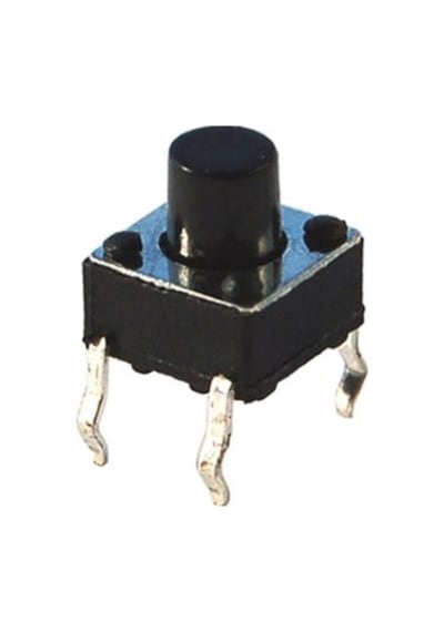 Ayt Tact Switch C-9 Buton 6x6x5 Mm Düğme Anahtar Buton