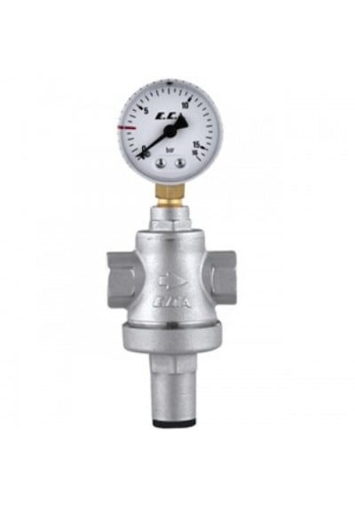 Eca 3/4 '' inç Manometreli Basınç Düşürücü Valf Vana Pistonlu 602111010