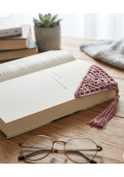 El Emeği Örgü Kitap Ayracı