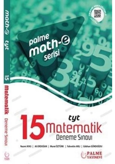 Palme Math-E Serisi Tyt Matematik 15 Deneme Sınavı