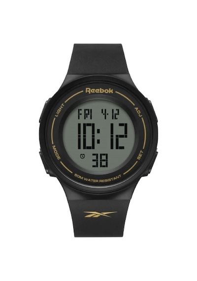 Reebok Rv-gen-u9-pbpb-by Dijital Siyah Silikon Kordon Erkek Kol Saati