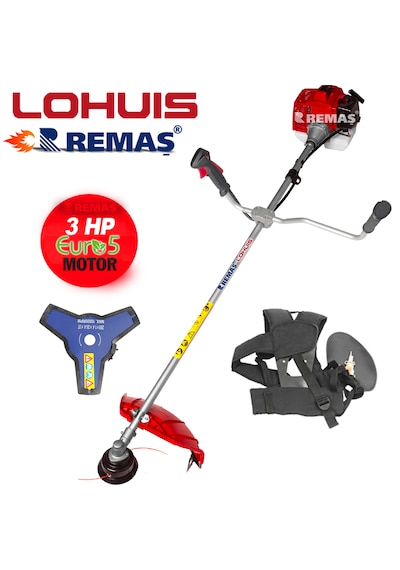 Lohuis Remaş Cg63 Benzinli Motorlu 3 Hp Yan Tırpan Ot Çalı Tırpanı