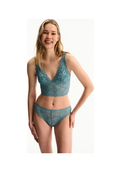 Penti Mavi Lace Bralet
