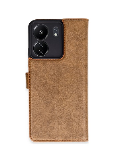 Redmi 13c Kılıf Trend S Plus Kapaklı Kılıf - Taba Bzsxx00 1