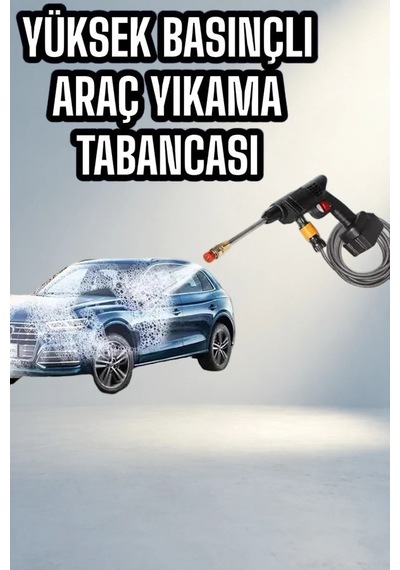 Su Basınçlı Yıkama Tabancası 15.000mah Bataryalı Set