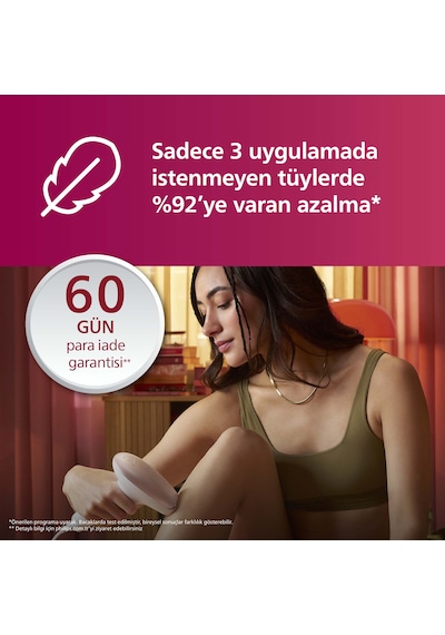Philips Lumea 7000 Serisi SC1997/00 IPL Tüy Alma,Vücut ve Yüz için 2 Başlık,Çanta