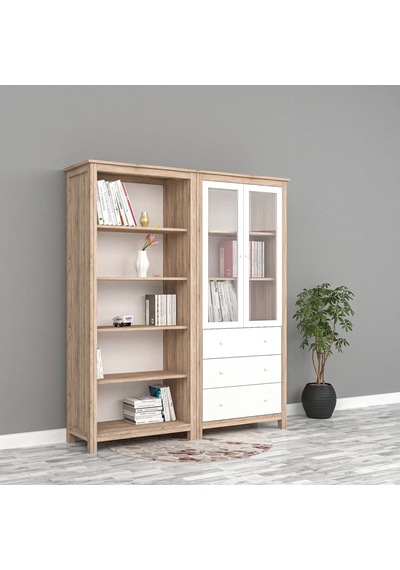 Latte Kitaplık Mdf Antrasit Latte Kitaplık Mdf Antrasit