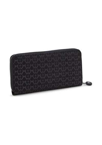 Kipling Kıplıng Money World Büyük Boy Cüzdan Siyah Sıgnature Emb Siyah