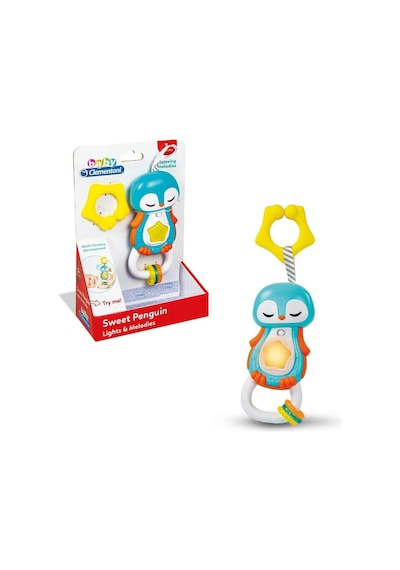 Baby Clementoni İnteraktif Penguen Oyuncak Çok Renkli