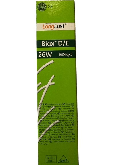 General Electric Biax D/e 26w 827 Sarı Işık 4pinli G24q-3 Duylu