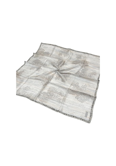 Armine İpek Eşarp 2026 Kış - 9428-35 Krem Twill Krem