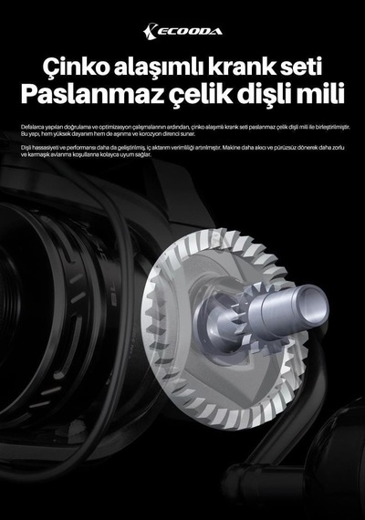 Ecooda Black Hawk Iıı 4000 Olta Makinesi