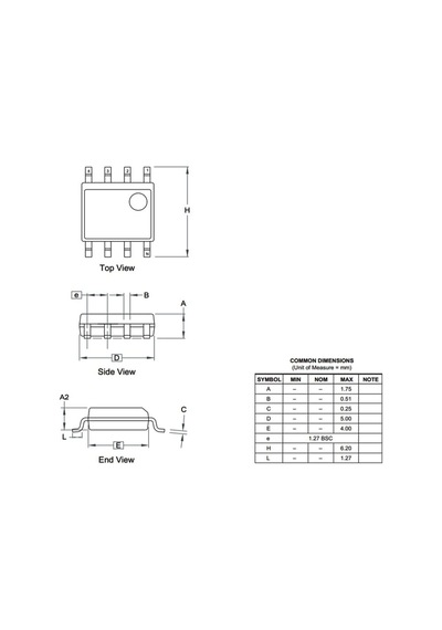 Attiny13A-Su Smd 8-Bit 20Mhz Mikrodenetleyici Soıc-8