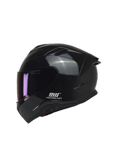 Mts Full Face Double Güneş Vizörlü Ece 22.06R Motosiklet Kaskı Siyah