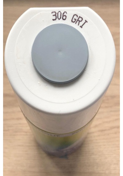 Gri 306 Alüminyum-ahşap-plastik-demir-metal-sprey Boyama 400 Ml 306-ral7001-gri
