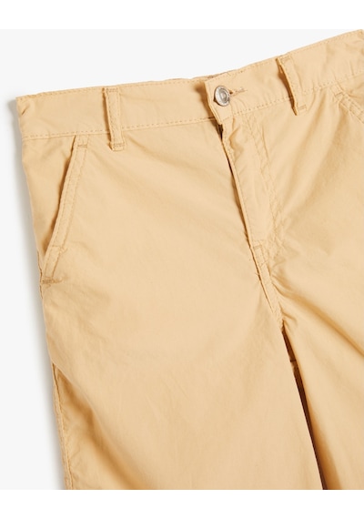 Koton Paraşüt Kot Pantolon Pamuklu Beli Lastikli Cepli - Parachute Jean Bej 4skg40027ad 4SKG40027AD052 Ekru Koton Paraşüt Kot Pantolon Pamuklu Beli Lastikli Cepli - Parachute Jean Bej 4skg40027ad 4SKG40027AD052 Ekru
