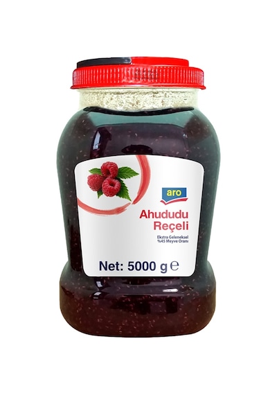 Aro Ahududu Reçeli 5 Kg - Yoğun Meyve Tadı Ve Kıvam