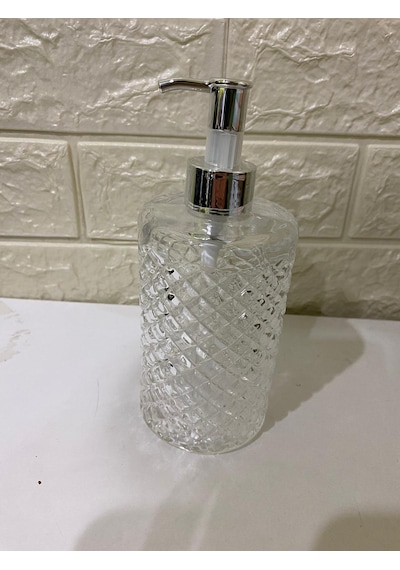 500 Ml Cam Sabunluk Cam Premium Sıvı Sabunluk