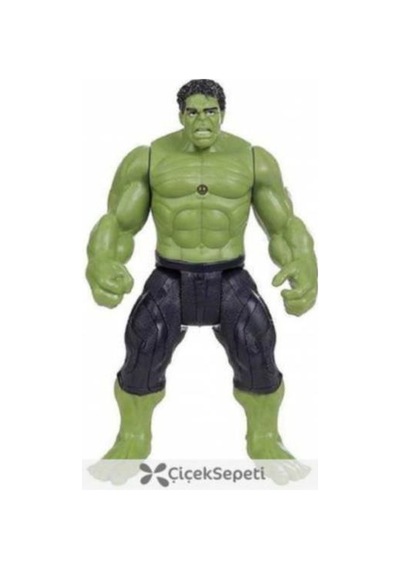 Büyük Boy 25 Cm Işıklı Marvel Titan Hero Hulk Figür