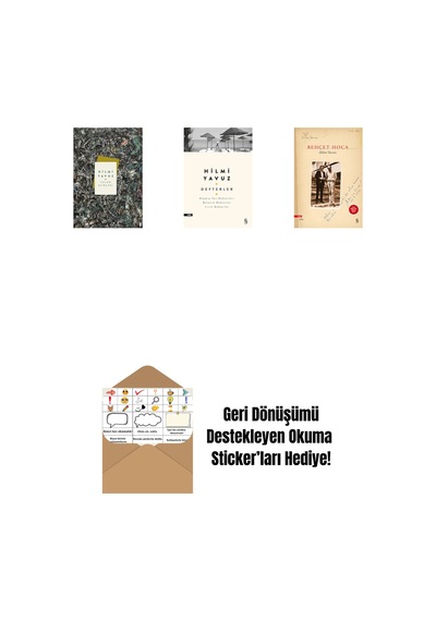 Talan Şiirleri + Defterler + Behçet Hoca + Okuma Sticker'ları