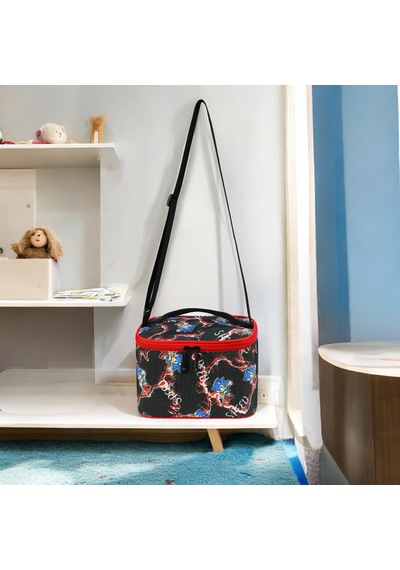 Erkek İlkokul Ortopedik 3'lü Set Kalemlik Beslenme Çanta Model 6