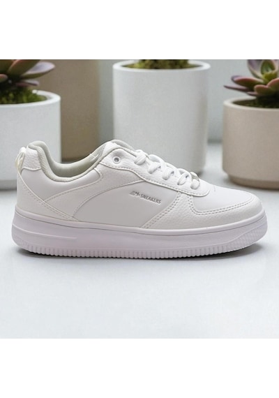 M.P Mp 252-6049 Rahat Ortopedik Taban Günlük Unisex Erkek Spor Ayakkabı Beyaz