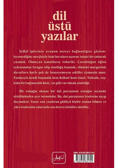 Dil Üstü Yazılar / Zeliha Aypek
