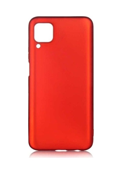 Huawei P40 Lite Kılıf Zore Premier Silikon Kapak Kırmızı
